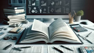 ilustração de documentos e registros contábeis de entidade do Terceiro Setor